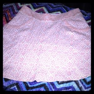 Free people peach lined skirt Size 12